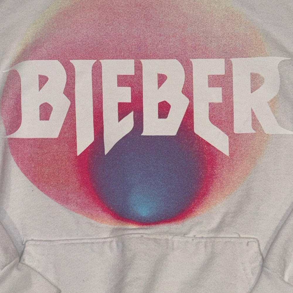 Justin Bieber Justice World Tour Hoodie 2022 Official Merch LA Apparel L Heavy - Picture 7 of 15